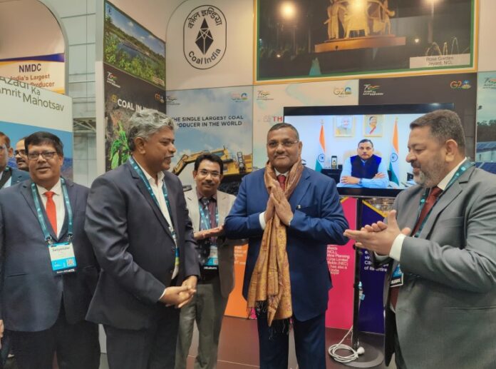 Amrit Lal Meena, Secretary, Ministry of Coal inaugurated the Indian pavilion at World Mining Congress, Brisbane, 2023