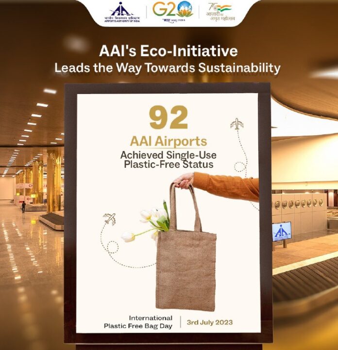 92 AAI Airports Achieved Single-Use Plastic Free Status – AAI 92 AAI Airports Achieved Single-Use Plastic Free Status – AAI