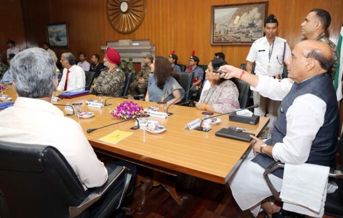 Defence Minister Rajnath Singh launched a single window NCC Integrated Software for Cadets