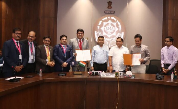 Goa: CM Pramod Sawant witnessed the MoU signing between the Department of StateTax & ICAI Goa: CM Pramod Sawant witnessed the MoU signing between the Department of StateTax & ICAI