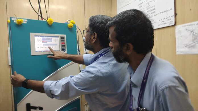 New equipment of High Power DME has been successfully installed at Chennai Airport