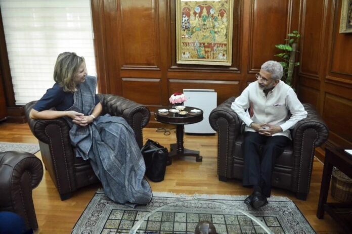 EAM Dr. Jaishankar met CEO of Cummins Inc. Jennifer Ramsey