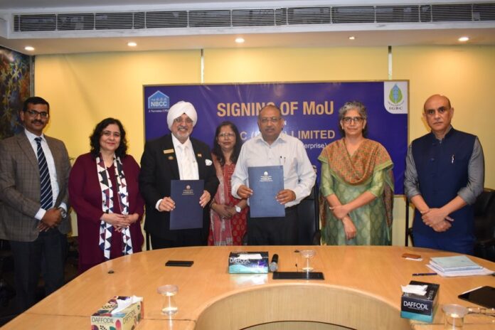 NBCC Signed MoU with Indian Green Building Council