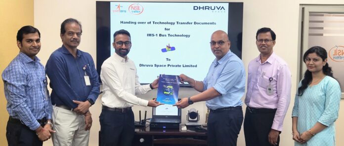 NSIL Transfers IMS-1 Satellite Bus Technology to Dhruva Space