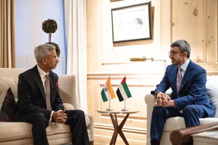 New York: EAM Dr. Jaishankar met FM Abdullah bin Zayed Al Nahyan of UAE