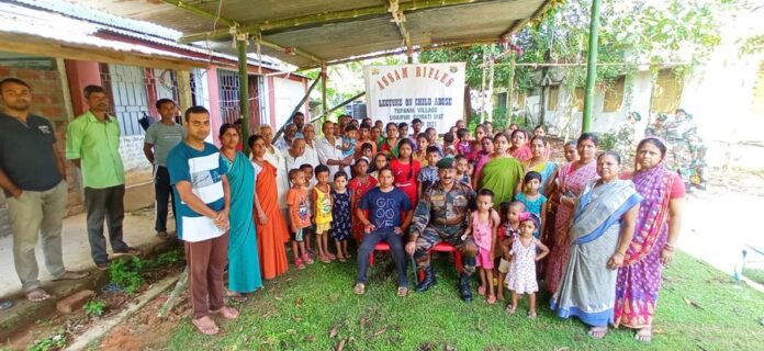 Assam Rifles conducted awareness lecture on Assam Rifles conducted awareness lecture on