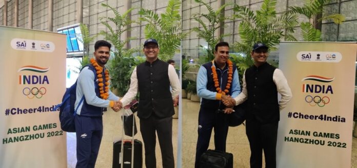 ऋतुराज गायकवाड़ की अगुवाई वाली भारतीय क्रिकेट टीम एशियन गेम्स के लिए हुई रवाना