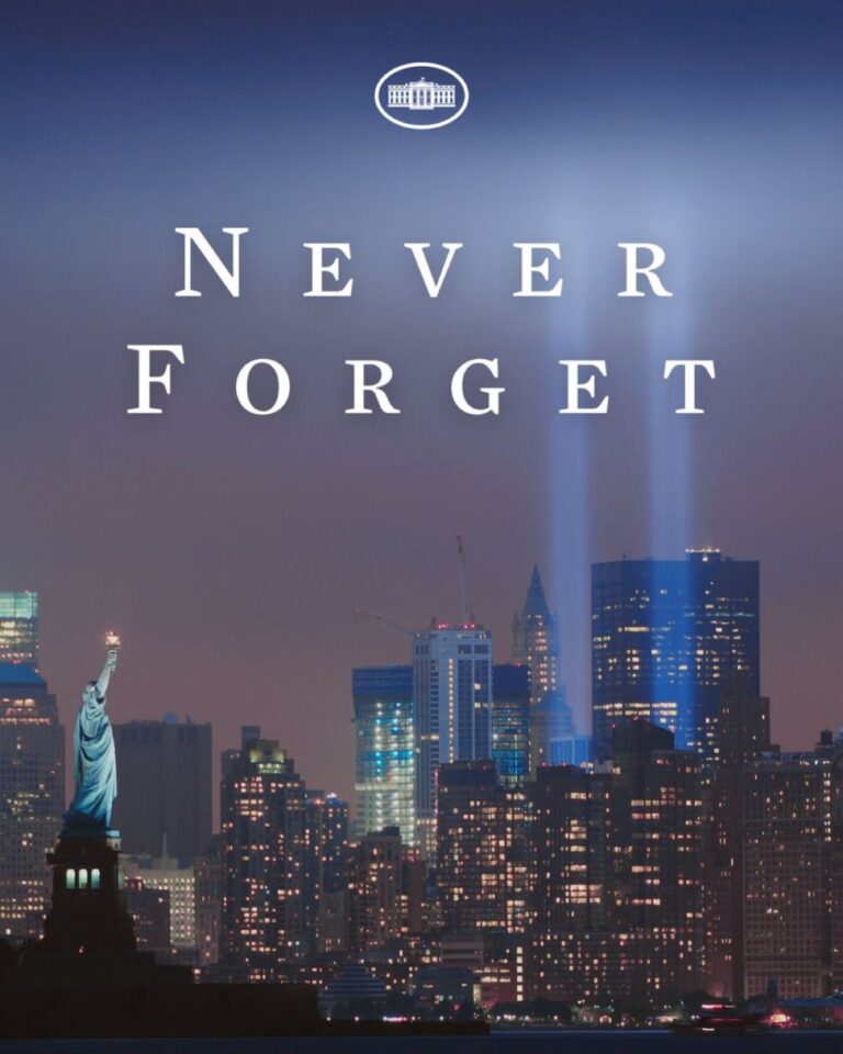 The American story itself changed on this day 22 years ago- President Biden