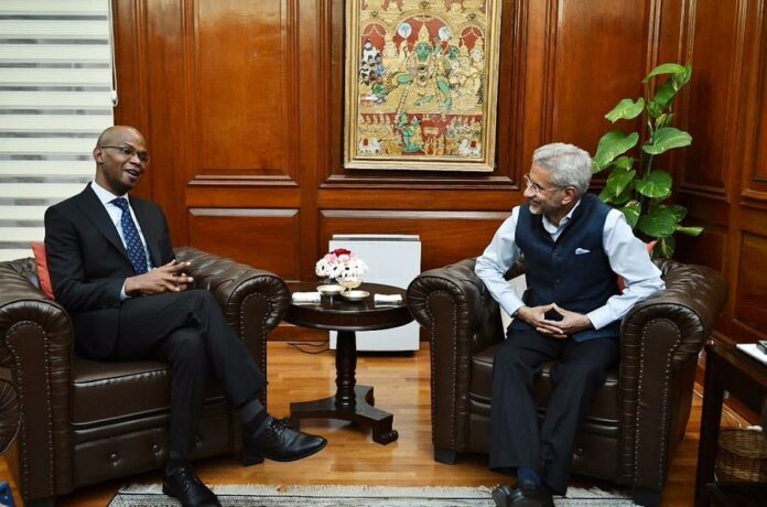 EAM Dr Jaishankar met FM January Makamba of Tanzania