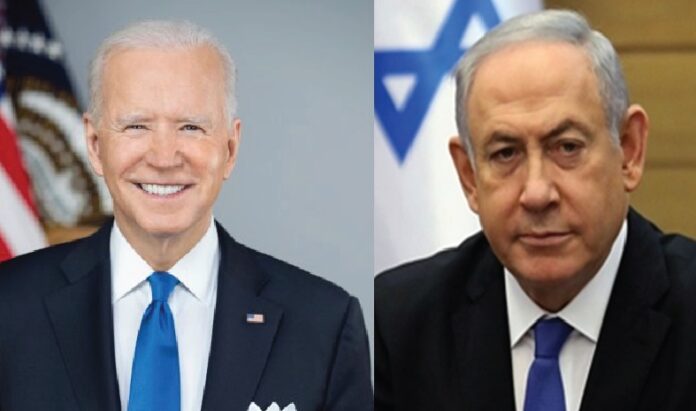 US President Joe Biden spoke with Israel PM Netanyahu about developments in Israel and Gaza