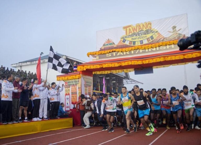 Tawang Marathon organised by Indian Army & Arunachal Pradesh Govt.