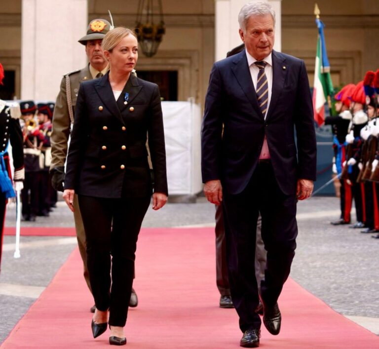 Relations between Italy and Finland are very good- Giorgia Meloni
