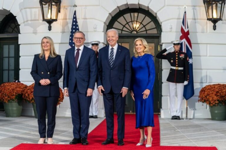 Welcome to the White House, PM Albanese and Ms. Haydon – US President Biden