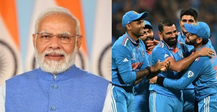 PM Modi congratulates Indian cricket team for their victory against Sri Lanka