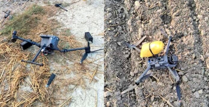 Punjab: BSF recovers China made Quadcopter Drones used in drug smuggling in Tarn Taran & Amritsar