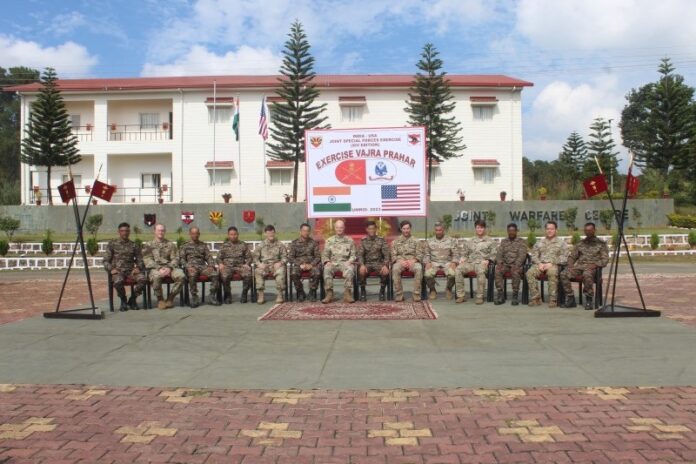 Meghalaya: India-USA Joint Exercise ‘Vajra Prahar’ commences in umroi