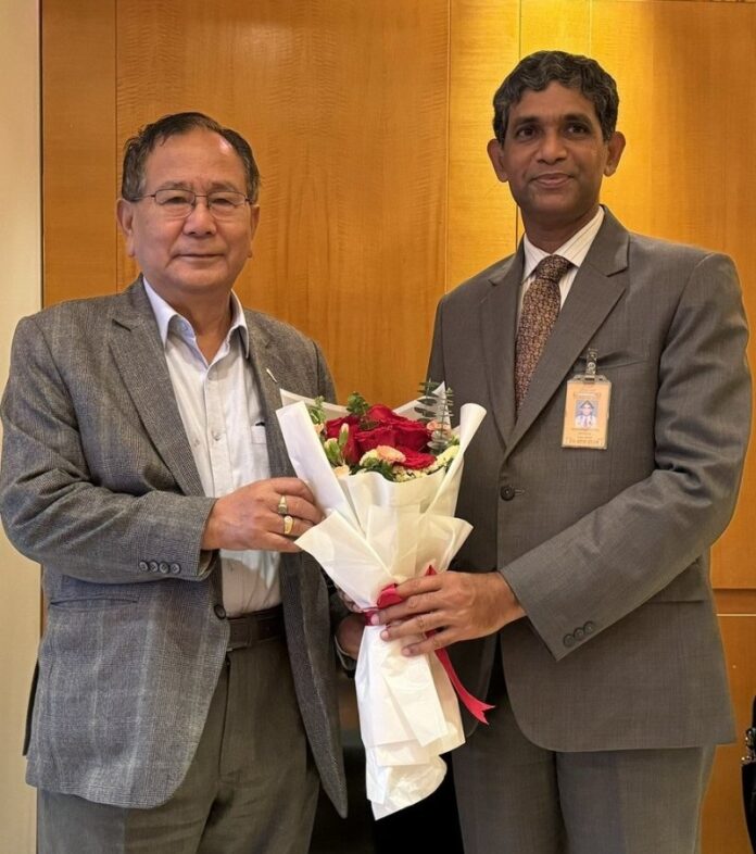 MoS External Affairs & Education, Rajkumar Ranjan Singh arrives in Kuala Lumpur in Malaysia
