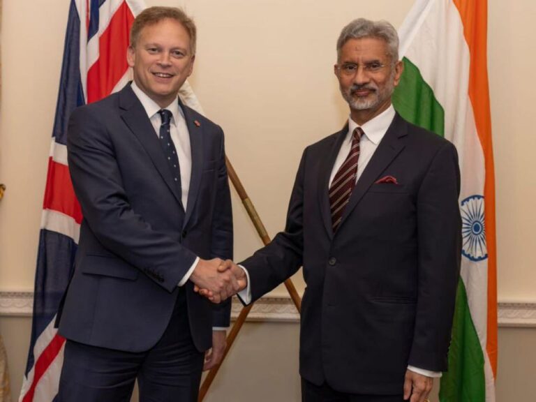 EAM Dr. S. Jaishankar met UK Defence Secretary Grant Shapps