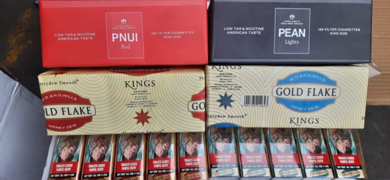DRI seizes a container of Foreign Origin Cigarettes worth 16 Cr. at Mundra port