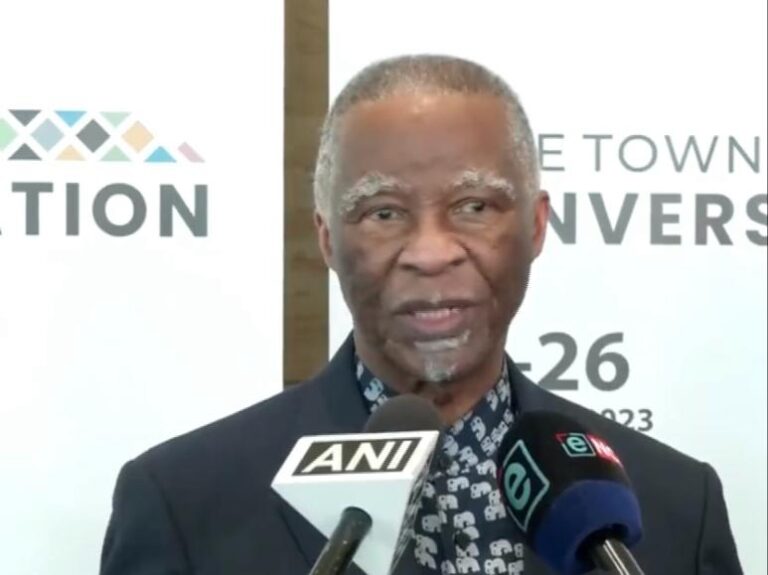 India has done a very good job of leading and chairing the G20- Thabo Mbeki