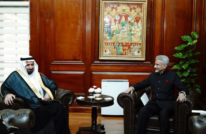 EAM Dr Jaishankar meets Saudi Arabia’s Minister of Hajj & Umrah Tawfiq bin Fawzan AlRabiah