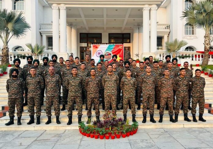 Indian armed forces contingent reaches Hanoi for joint military exercise 'Vinbax-2023'