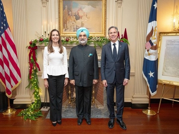 US: Indian envoy Taranjit Singh Sandhu meets US Secretary of State Antony Blinken