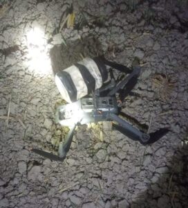 BSF & Punjab police recover Pak drone with narcotics in Amritsar