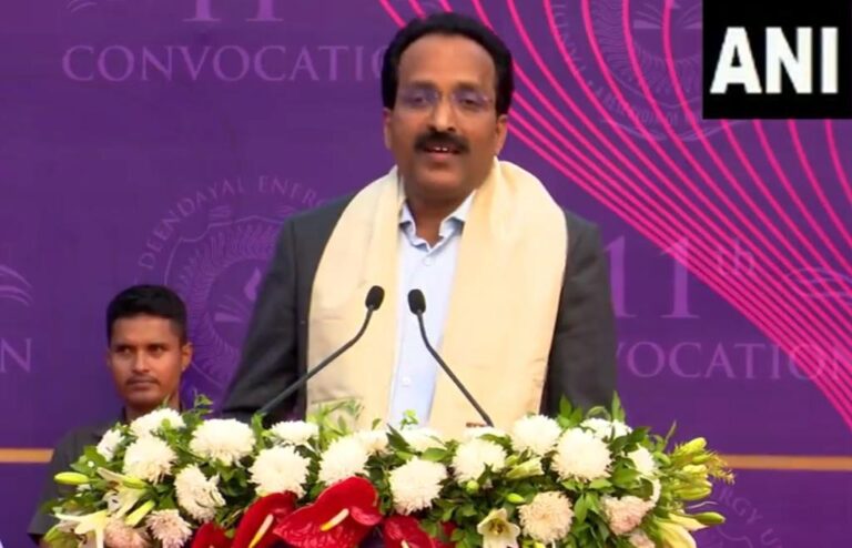 Gandhinagar: ISRO Chief Somanath addresses 11th convocation ceremony of PDEU