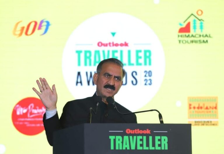 नई दिल्ली: आउटलुक ट्रैवलर अवार्ड्स-2023 समारोह में CM सुखविन्द्र सिंह सुक्खू हुए शामिल