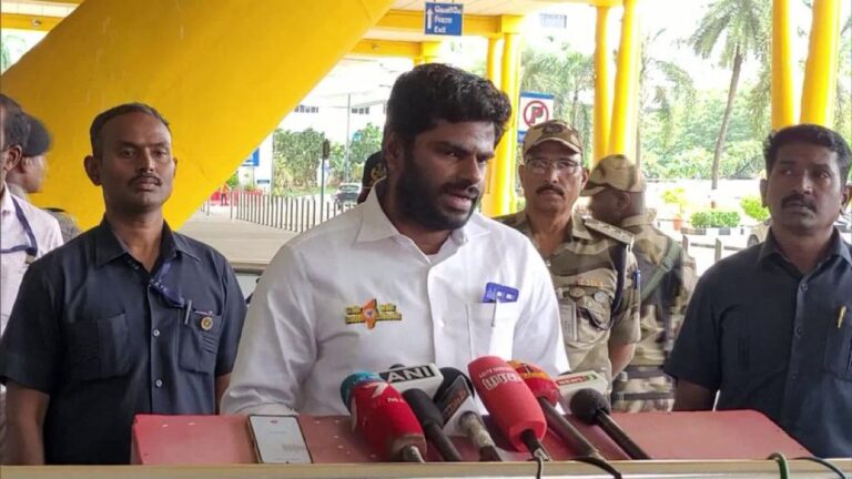 Chennai: Relief Amount should be paid directly into People’s Bank Accounts- Annamalai