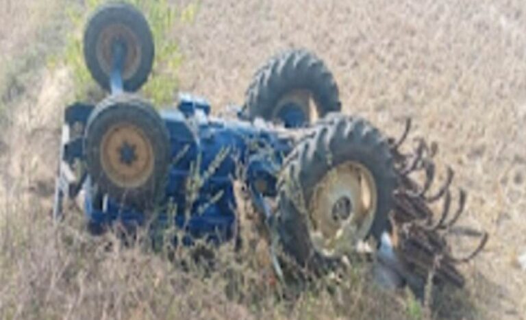 मप्र : ट्रैक्टर के इंजन में दबने से चालक की हुई मौत