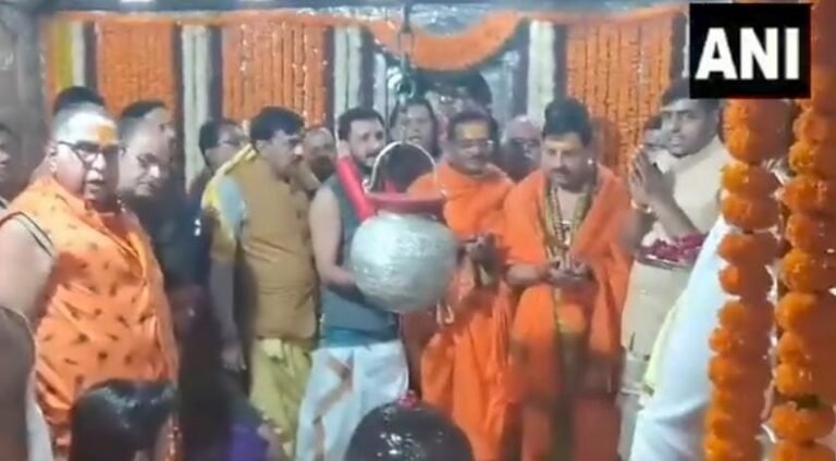 मप्र : CM मोहन यादव ने उज्जैन के महाकाल मंदिर में की पूजा-अर्चना