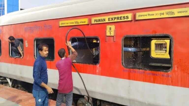 जयनगर-मुंबई पवन एक्सप्रेस ट्रेन के AC कोच में लगी आग