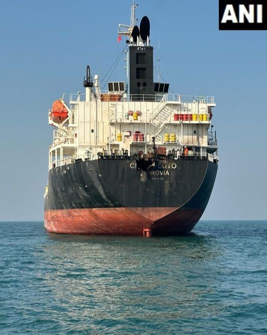 Indian Navy team is assessing the damage caused by the Strike