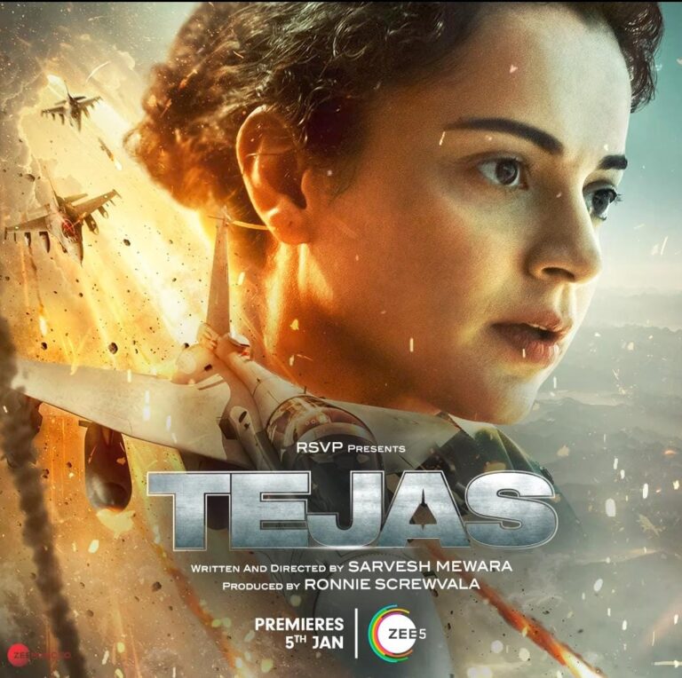 फिल्‍म ‘तेजस’ की OTT रिलीज डेट का हुआ ऐलान, ZEE5 पर 5 जनवरी को देगी दस्‍तक