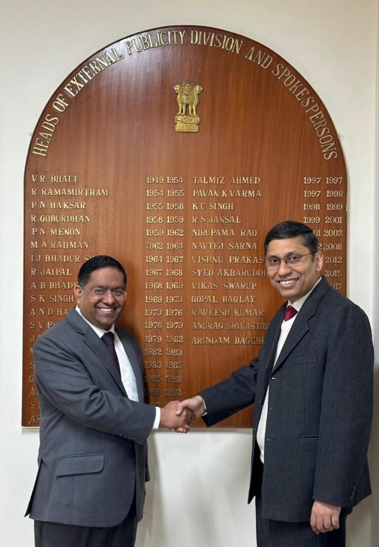 भारतीय विदेश मंत्रालय के नए प्रवक्ता बने रणधीर जायसवाल, अरिंदम बागची को मिली ये नई जिम्मेदारी