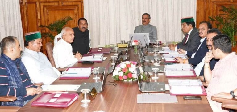 हिमाचल कैबिनेट की बैठक आज, कई अहम फैसलों को मिल सकती है मंजूरी