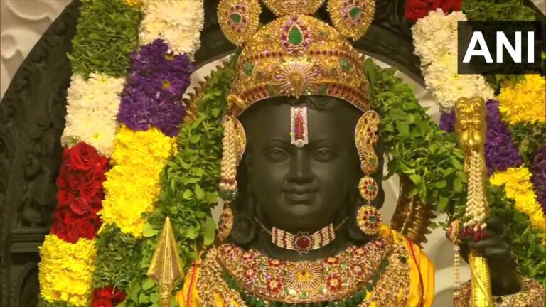 भए प्रगट कृपाला दीन दयाला….समाप्त हुआ दशकों का इंतजार, अयोध्या धाम में विराजे राम लला