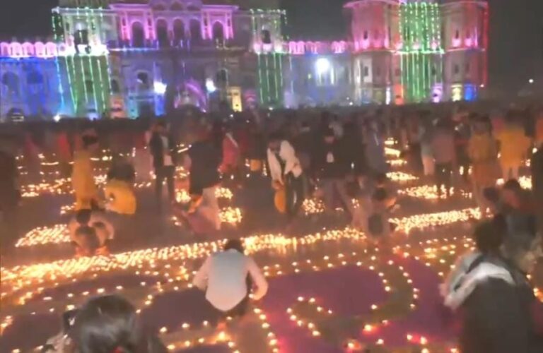 नेपाल के जनकपुर में राम मंदिर ‘प्राण प्रतिष्ठा’ के उपलक्ष्य में मनाया गया ‘दीपोत्सव’