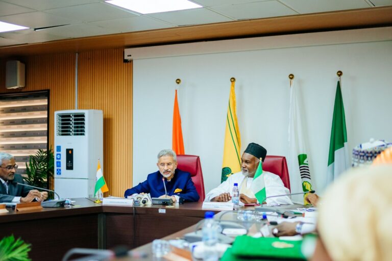 विदेश मंत्री डॉ. एस जयशंकर ने भारत और नाइजीरिया के 6वीं संयुक्त आयोग बैठक की सह-अध्यक्षता की