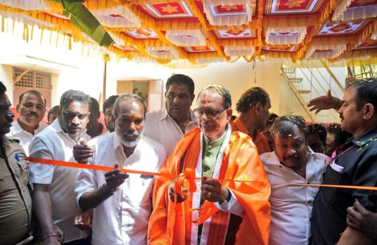 तमिलनाडु : पूर्व सीएम शिवराज सिंह चौहान ने भाजपा कार्यालय का उद्घाटन किया