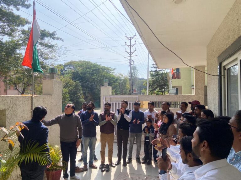 मप्र: Wapcos सेंट्रल रीजन कार्यालय (Govt of India, CPSU) में गणतंत्र दिवस का आयोजन