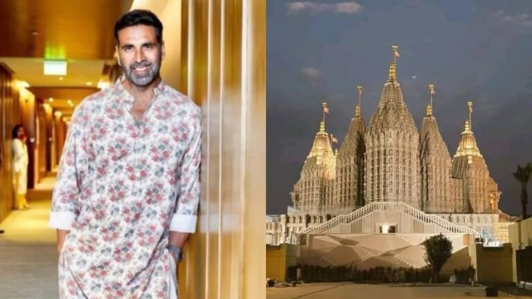 Abu Dhabi BAPS Temple के उद्घाटन में शामिल हुए Akshay कुमार