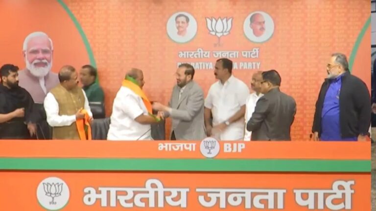 पीसी जॉर्ज केरल जनपक्षम (सेक्युलर) पार्टी ने भाजपा में किया विलय