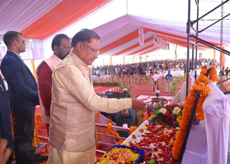 छत्तीसगढ़ : CM विष्णु देव साय ने “झुमका जल महोत्सव-2024” का किया शुभारंभ