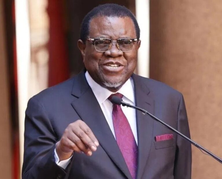 नामीबिया के राष्ट्रपति हेज गिंगोब का 83 वर्ष की उम्र में हुआ निधन