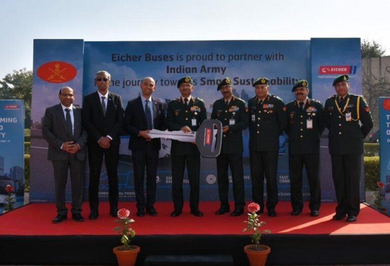 भारतीय सेना ने दिल्ली-एनसीआर में सैनिकों की आवाजाही के लिए ई-बसें की शामिल