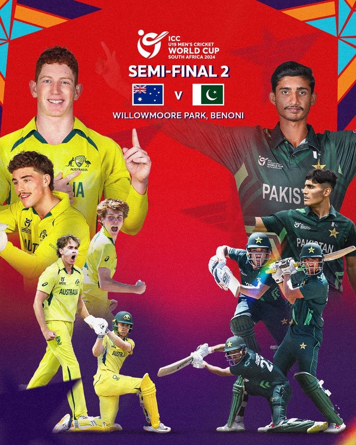 AUS vs PAK U19 World Cup 2024 2nd Semi Final: पाकिस्तान और ऑस्ट्रेलिया के बीच दूसरा सेमीफाइनल मुकाबला आज