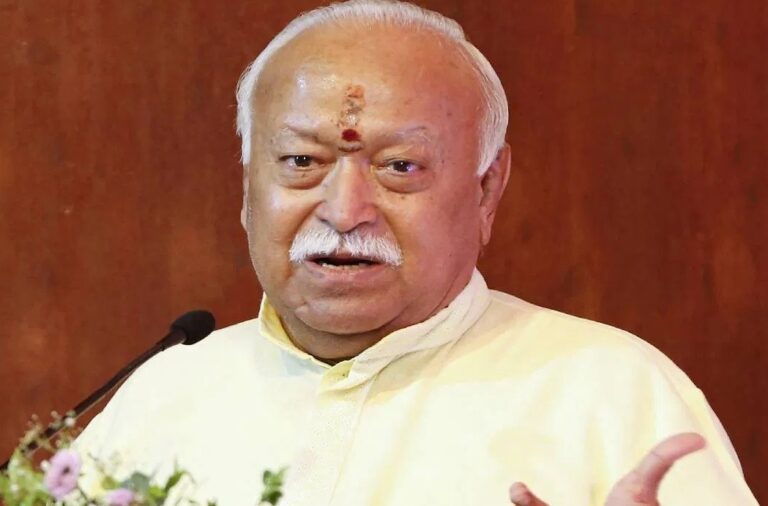 संघ प्रमुख मोहन भागवत पहुंचे मुरैना, संघ के प्रांत सम्मेलन में लेंगे भाग